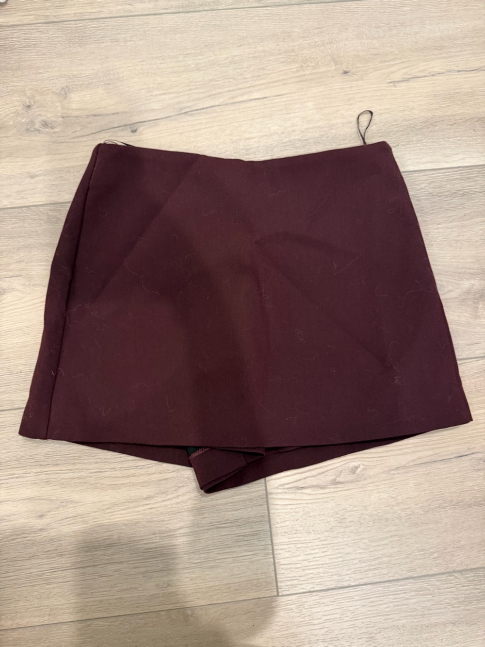 Zara Deep Burgundy Pencil Skirt